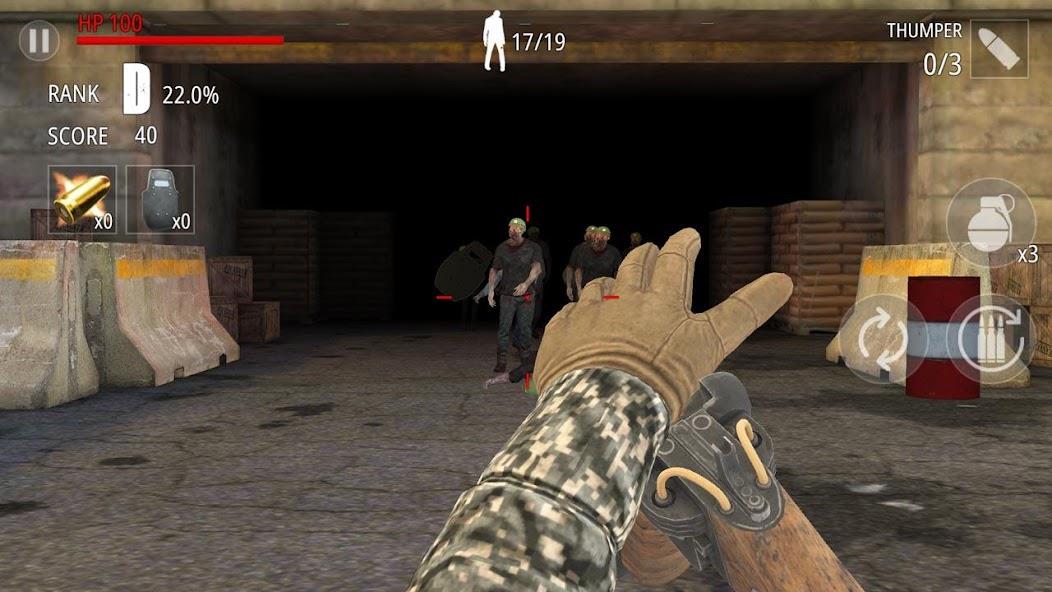 Zombie-Feuer : FPS Screenshot 1