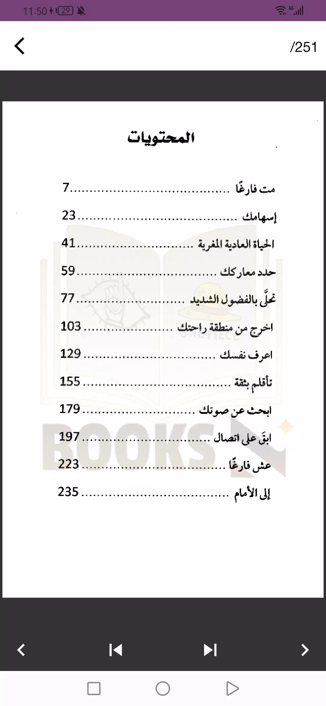 كتاب مت فارغا Screenshot 2