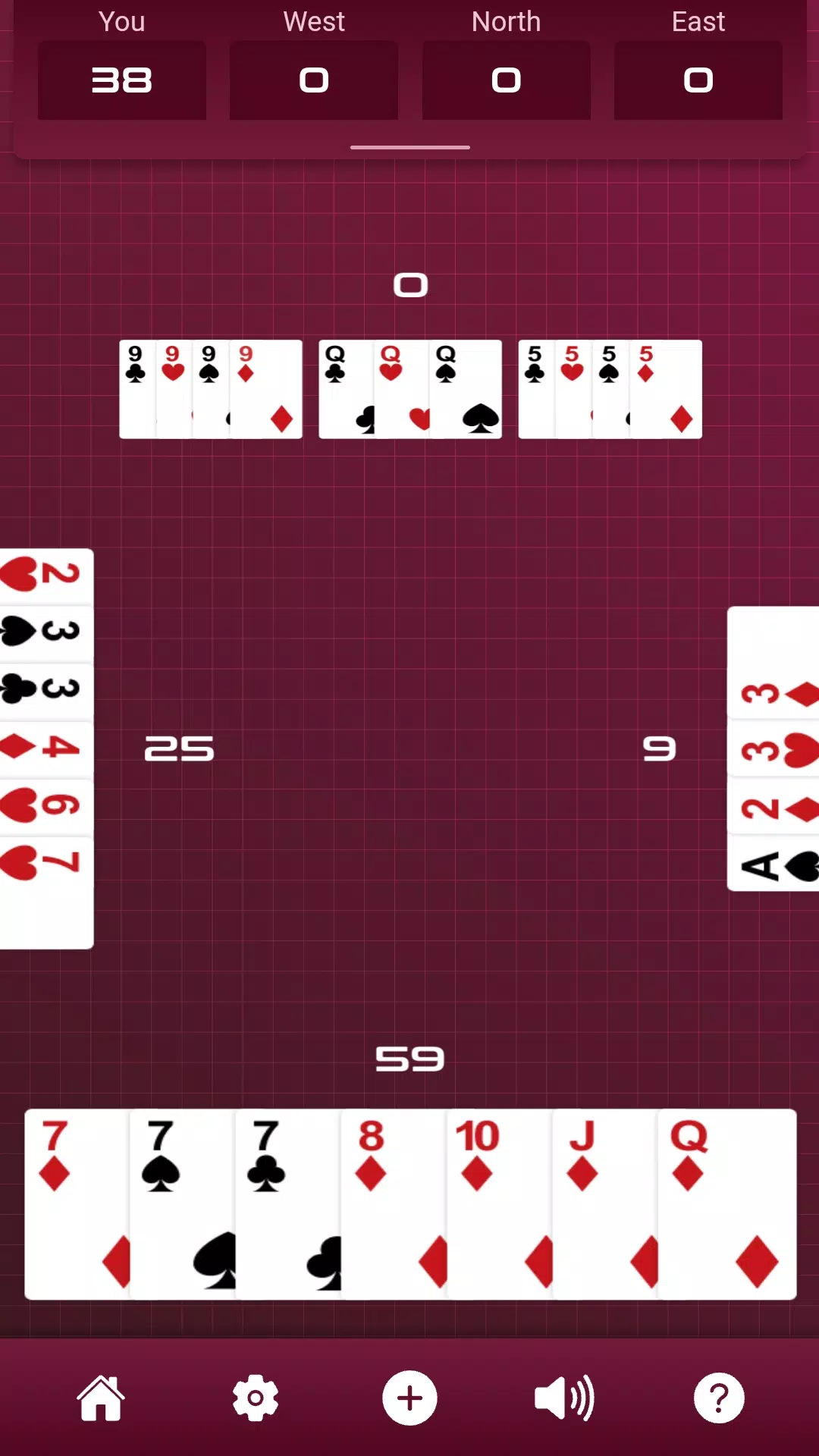 Rummy Odyssey Captura de pantalla 1