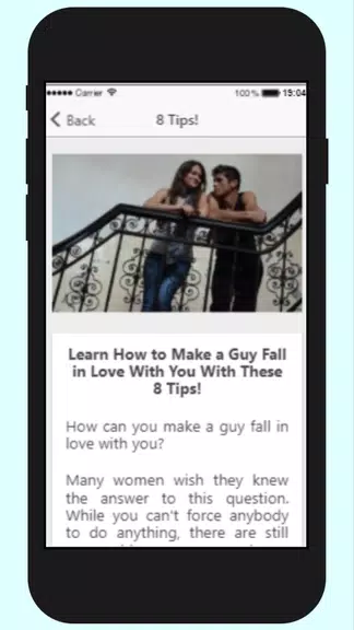 How To Make A Guy Fall In Love Capture d'écran 1