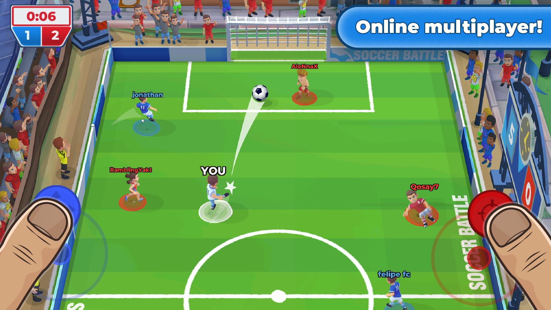 Soccer Battle -  PvP Football スクリーンショット 0