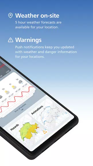 MeteoSwiss Captura de tela 1