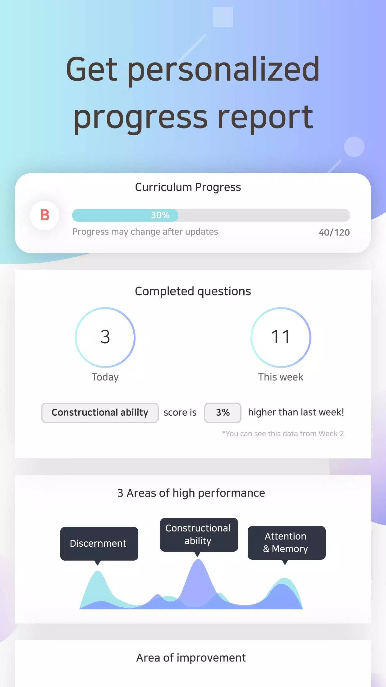 DoBrain learning app Screenshot 3