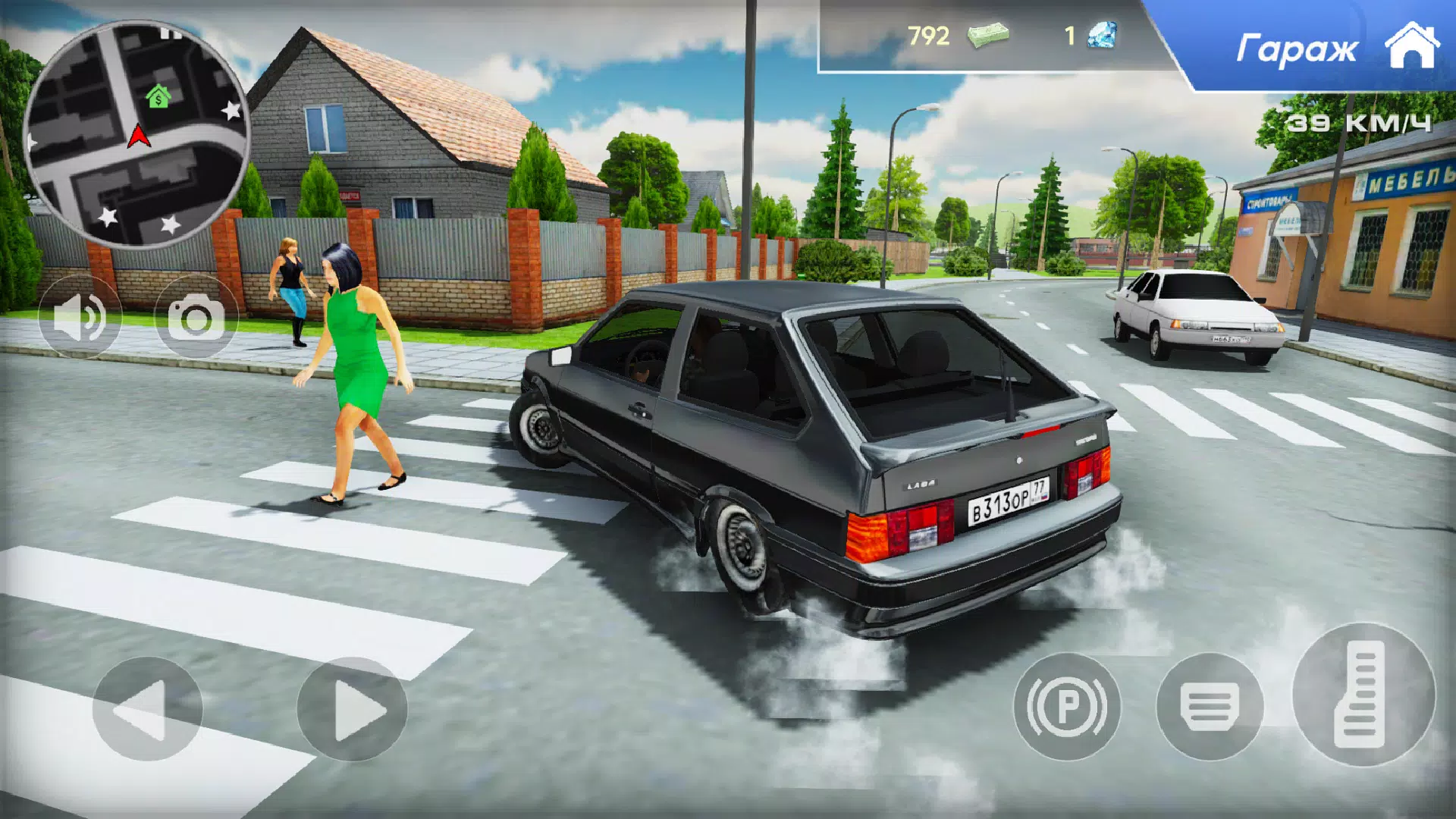 Lada 2113 Russian City Driving 스크린샷 2
