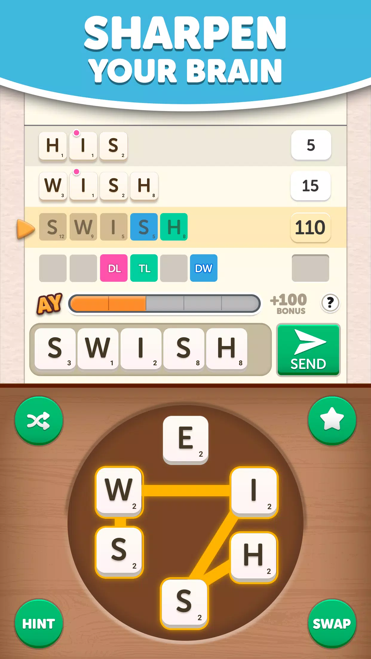 Anagram Yatzy Tangkapan skrin 0