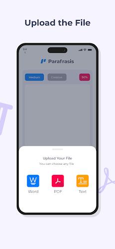 Paraphraser and Summarizer App स्क्रीनशॉट 2