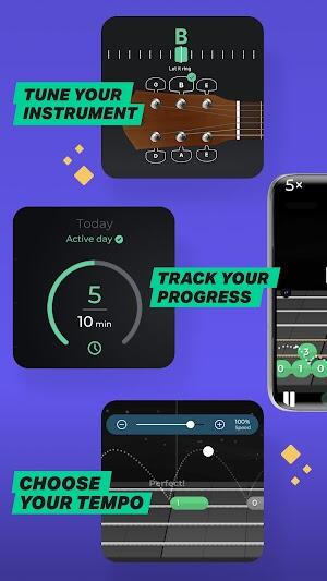 Yousician mod apk Premium débloqué