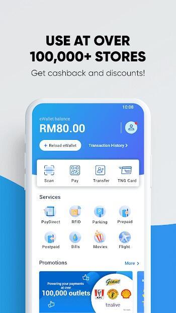 Touch n Go eWallet Mod应用截图第1张