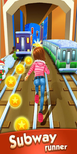 Subway Princess Runner Скриншот 0