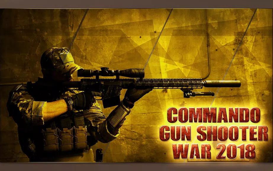 Commando Gun Shooter War 2018應用截圖第0張