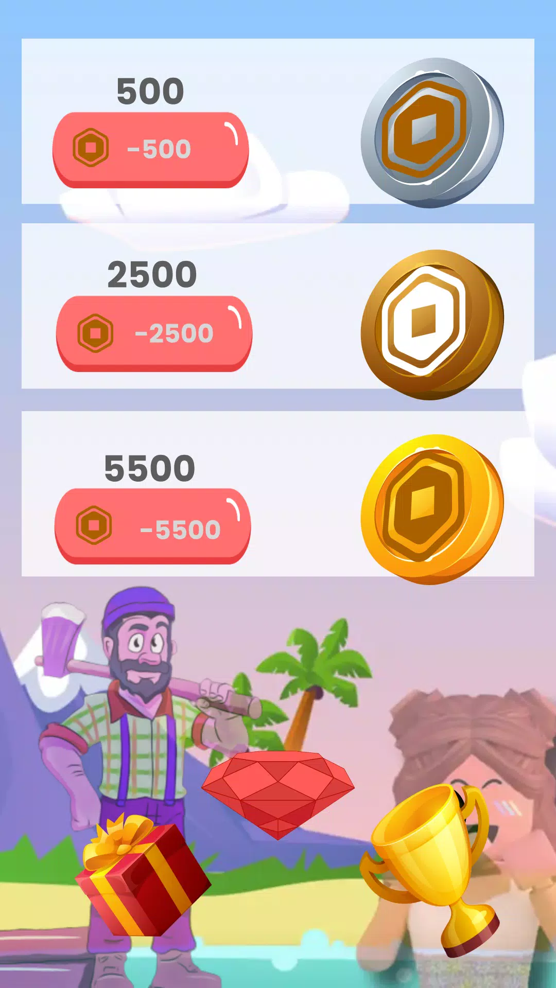 Easy Scratch Robux Pro Captura de tela 0