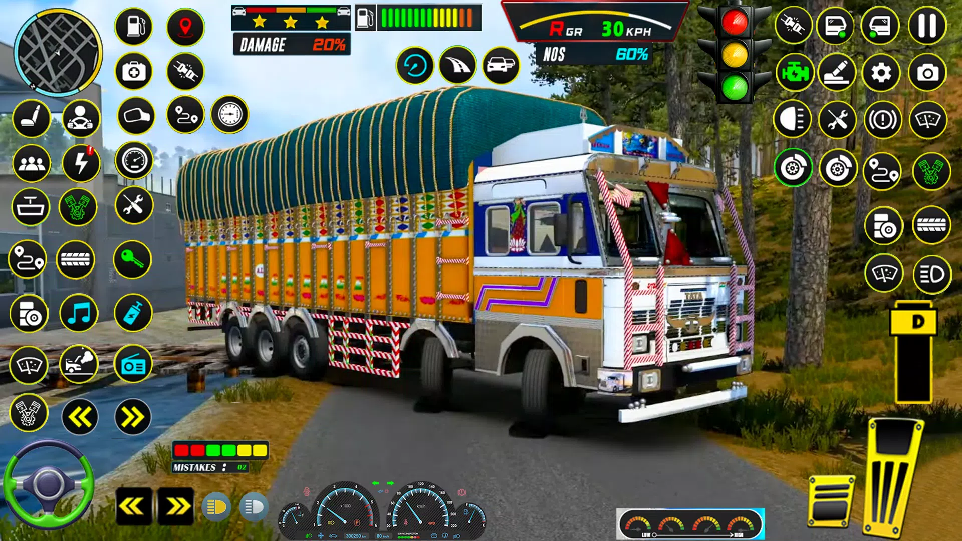 Indian Larry Truck Driving 3D ဖန်သားပြင်ဓာတ်ပုံ 0