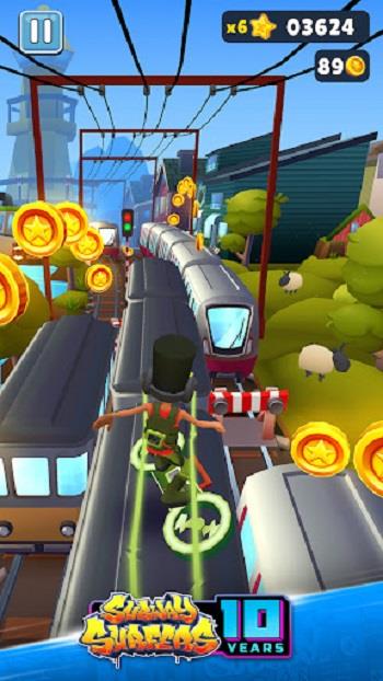 Subway Surfers Captura de pantalla 2