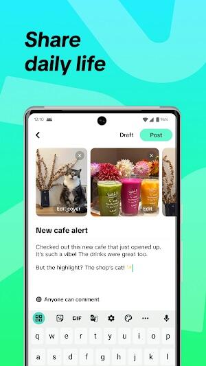 TikTok Notes Ảnh chụp màn hình 2