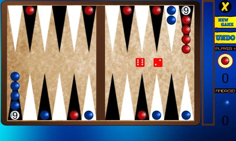 Narde - Long Backgammon by Clarka Apps Capture d'écran 1