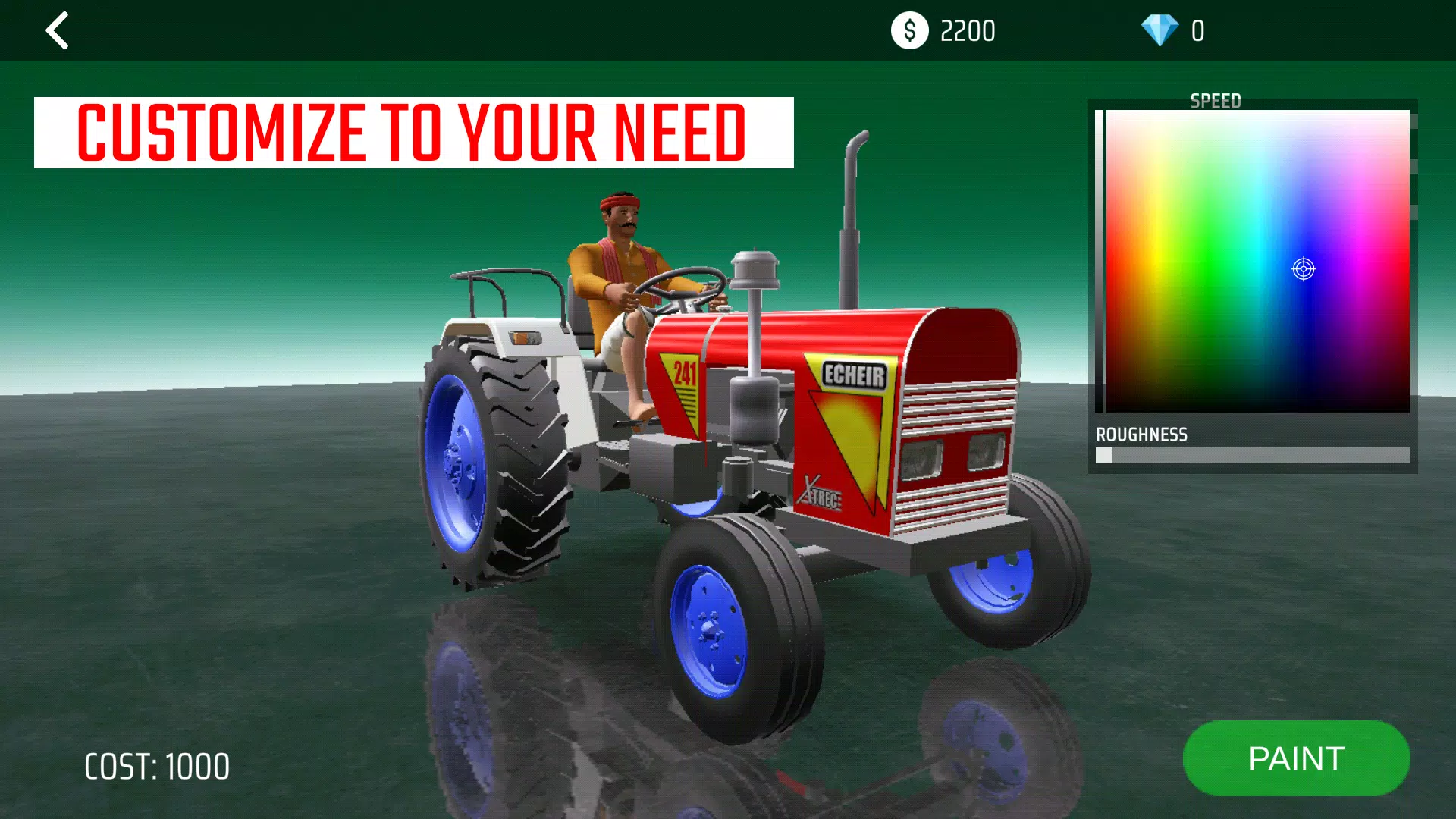 Indian Tractor PRO Simulation ဖန်သားပြင်ဓာတ်ပုံ 2