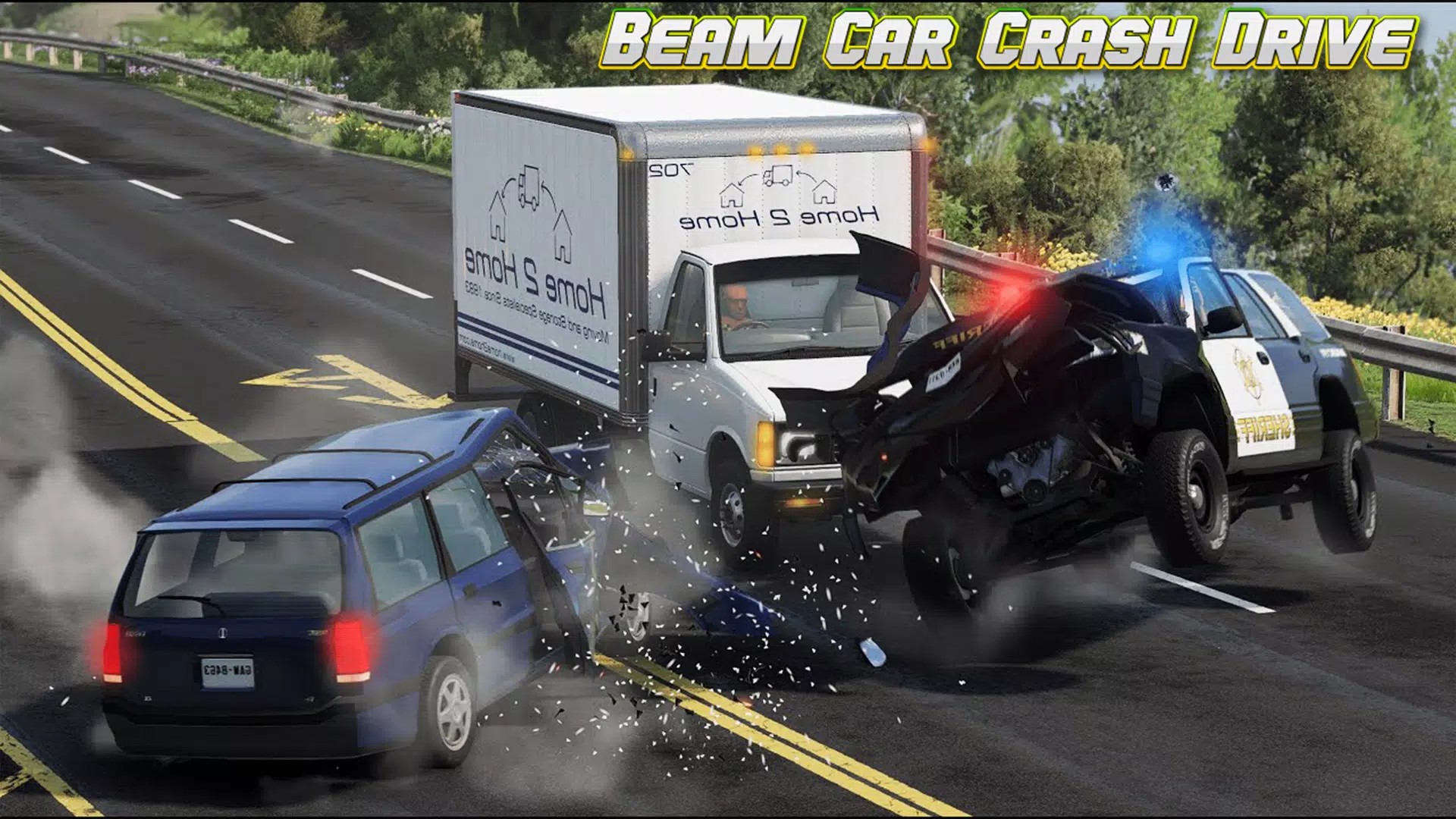 Beam Drive Car Crash Simulator Schermafbeelding 2