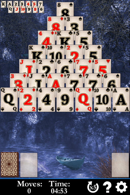 Pyramid Solitaire Water World スクリーンショット 3