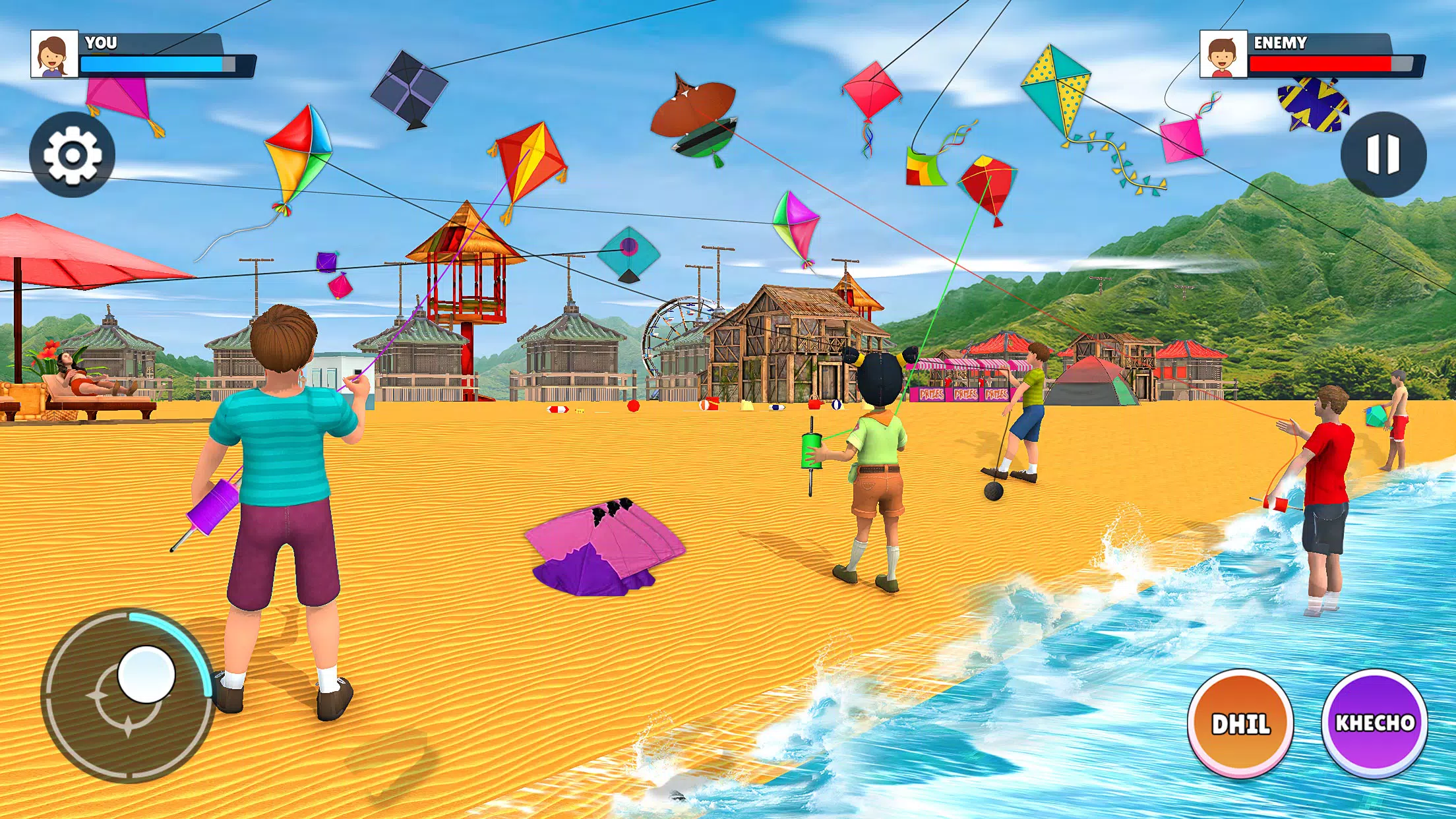 Kite Flying 3D - Pipa Combate স্ক্রিনশট 3