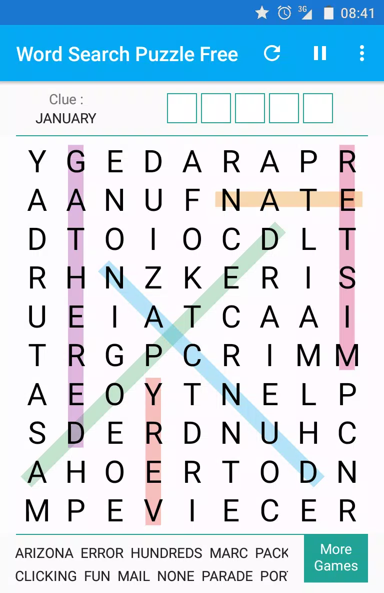 Schermata Word Search - Word Puzzle Game 0