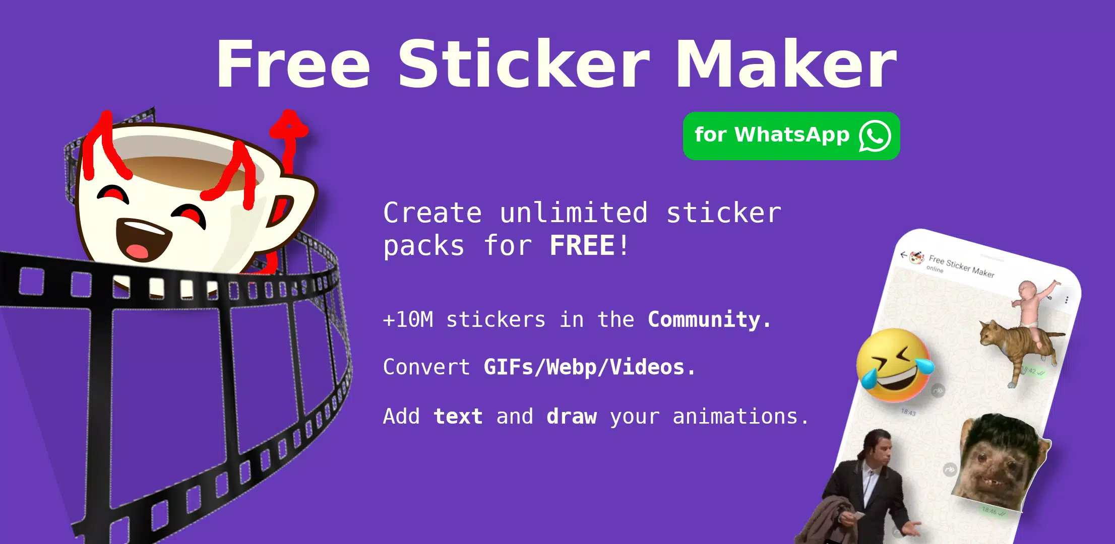 Animated Sticker Maker (FSM) Captura de tela 0