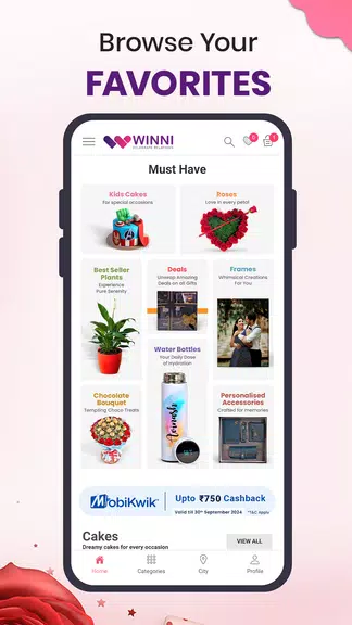 Winni - Cake, Flowers & Gifts स्क्रीनशॉट 3
