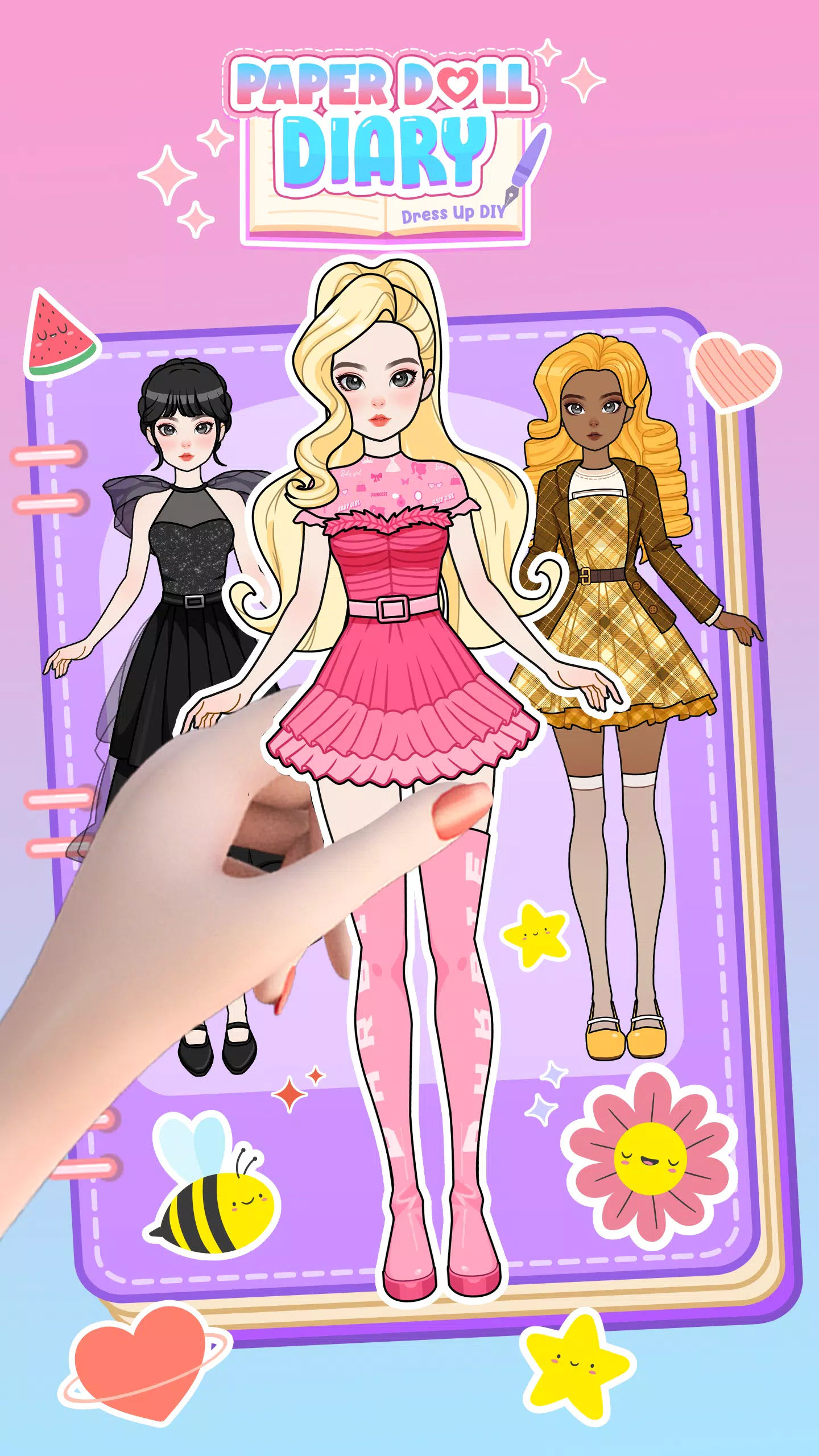 Paper Doll Diary: Dress Up DIY ภาพหน้าจอ 0