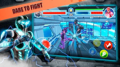 Steel Street Fighter  Robot boxing game ภาพหน้าจอ 1