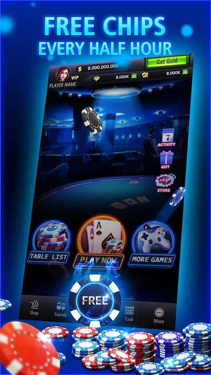 Pocket Poker: Texas Hold'em! Captura de tela 0