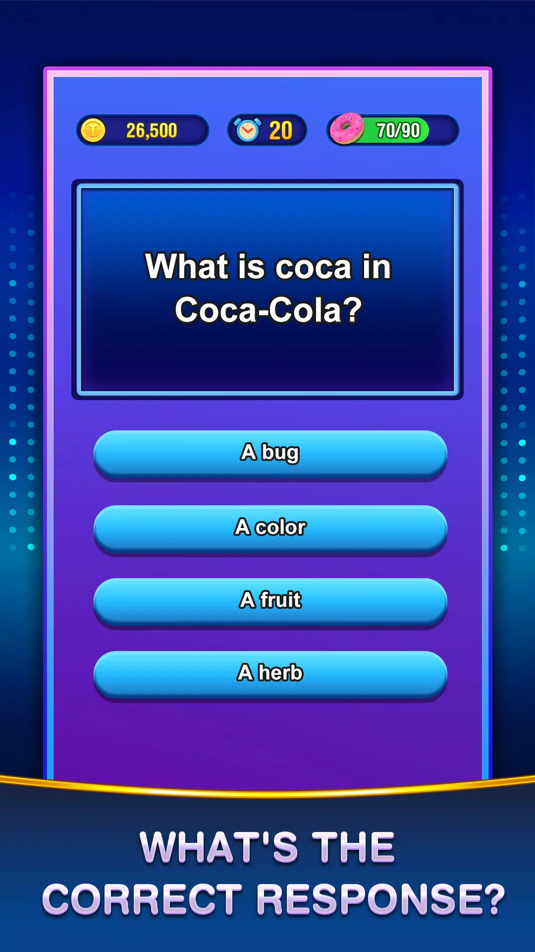 Trivia Crush Captura de pantalla 2
