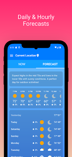 Weather on Homescreen应用截图第2张