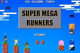 Super Mega Runners:Stage maker Captura de tela 0