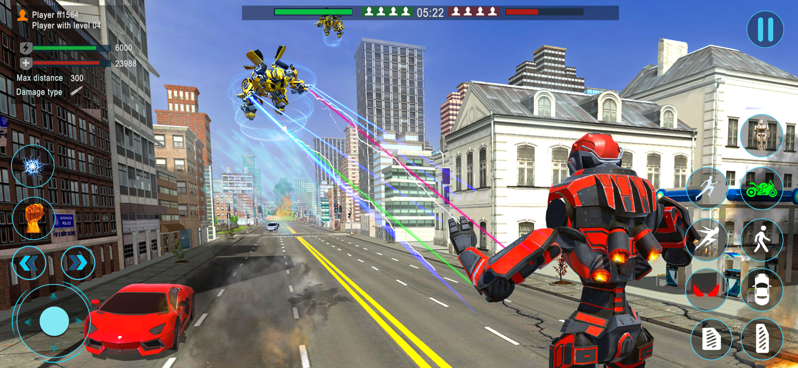 Bike Robot Transformation Game Screenshot 3