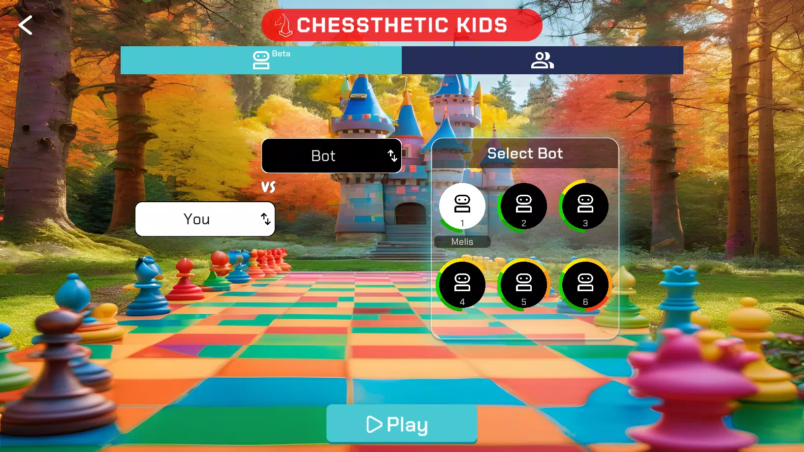 Chessthetic Kids Captura de pantalla 1