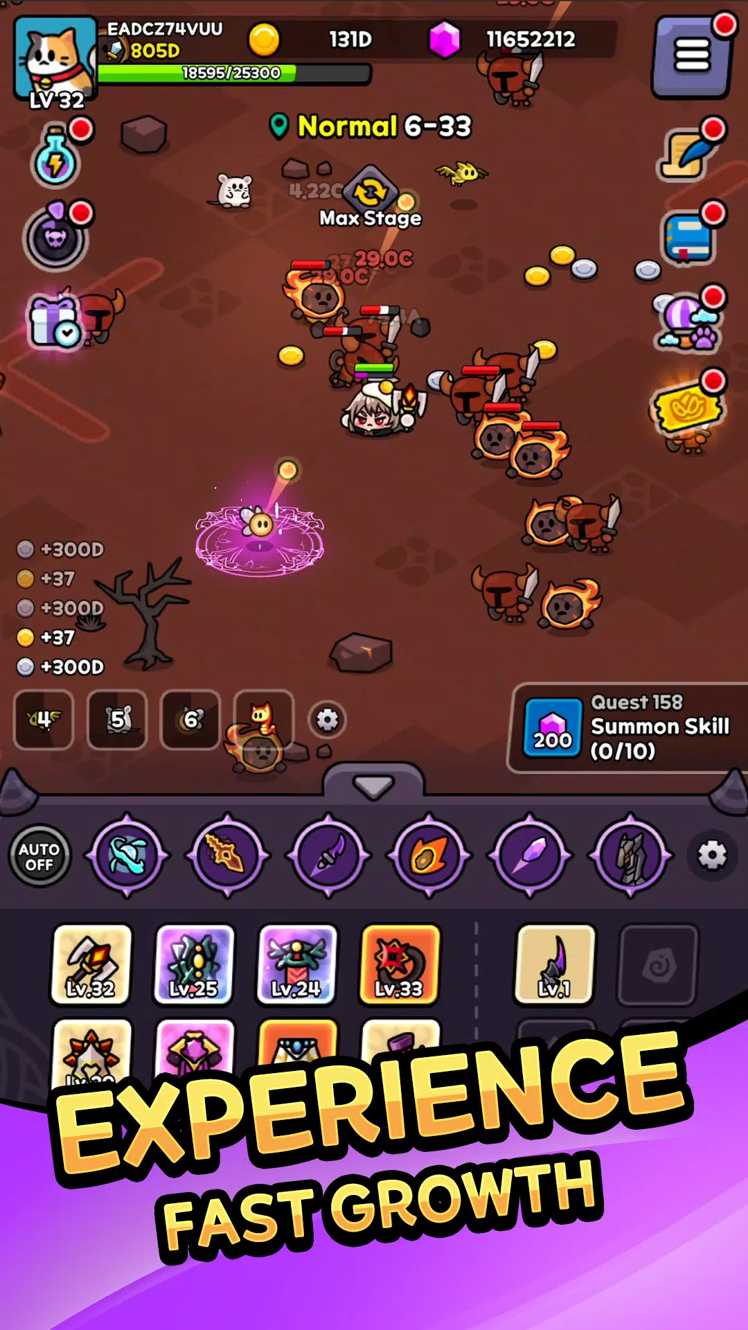 Schermata Grow Demon Slimes : Idle RPG 0