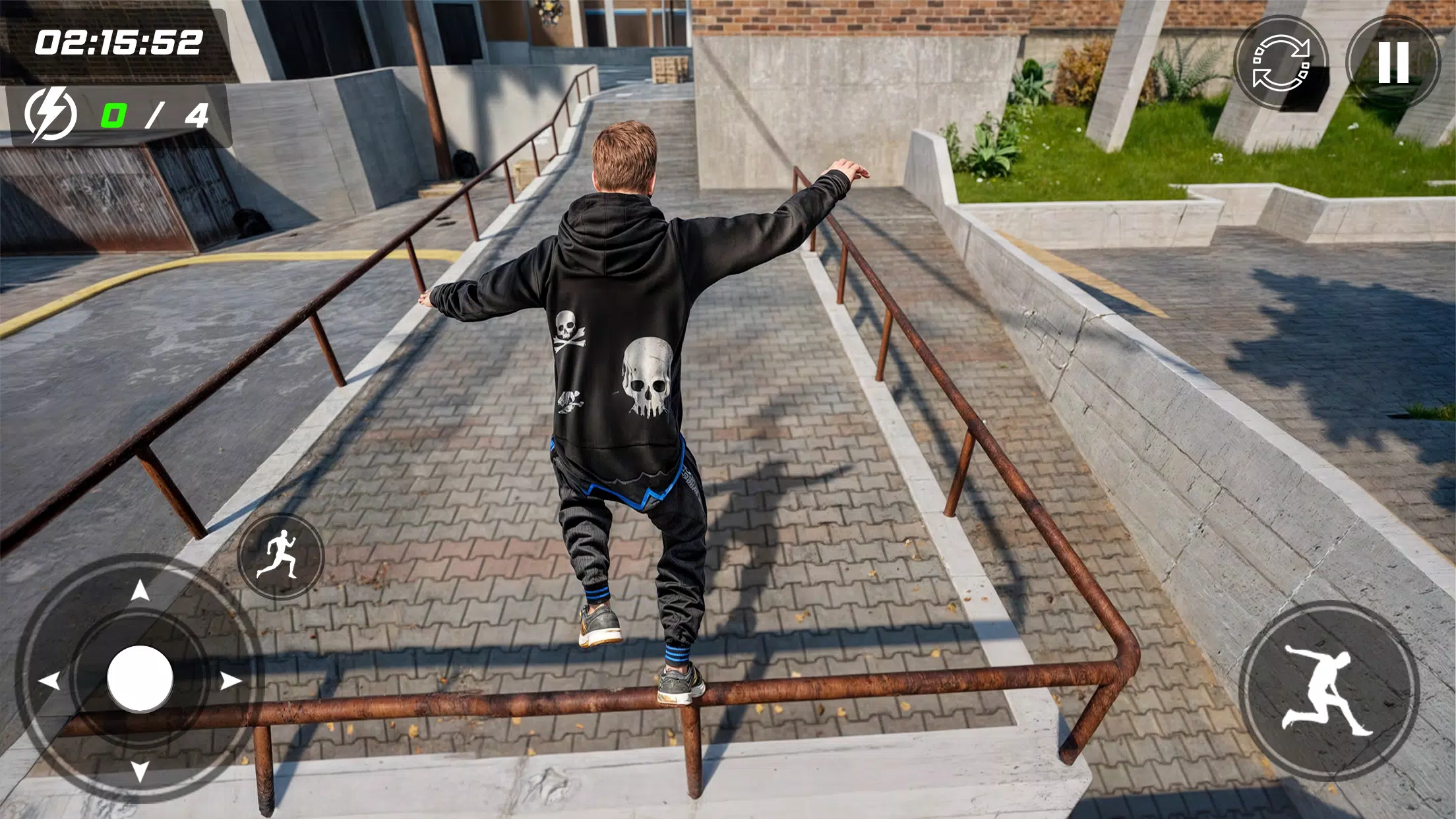 Going Up Rooftop Parkour Games應用截圖第2張