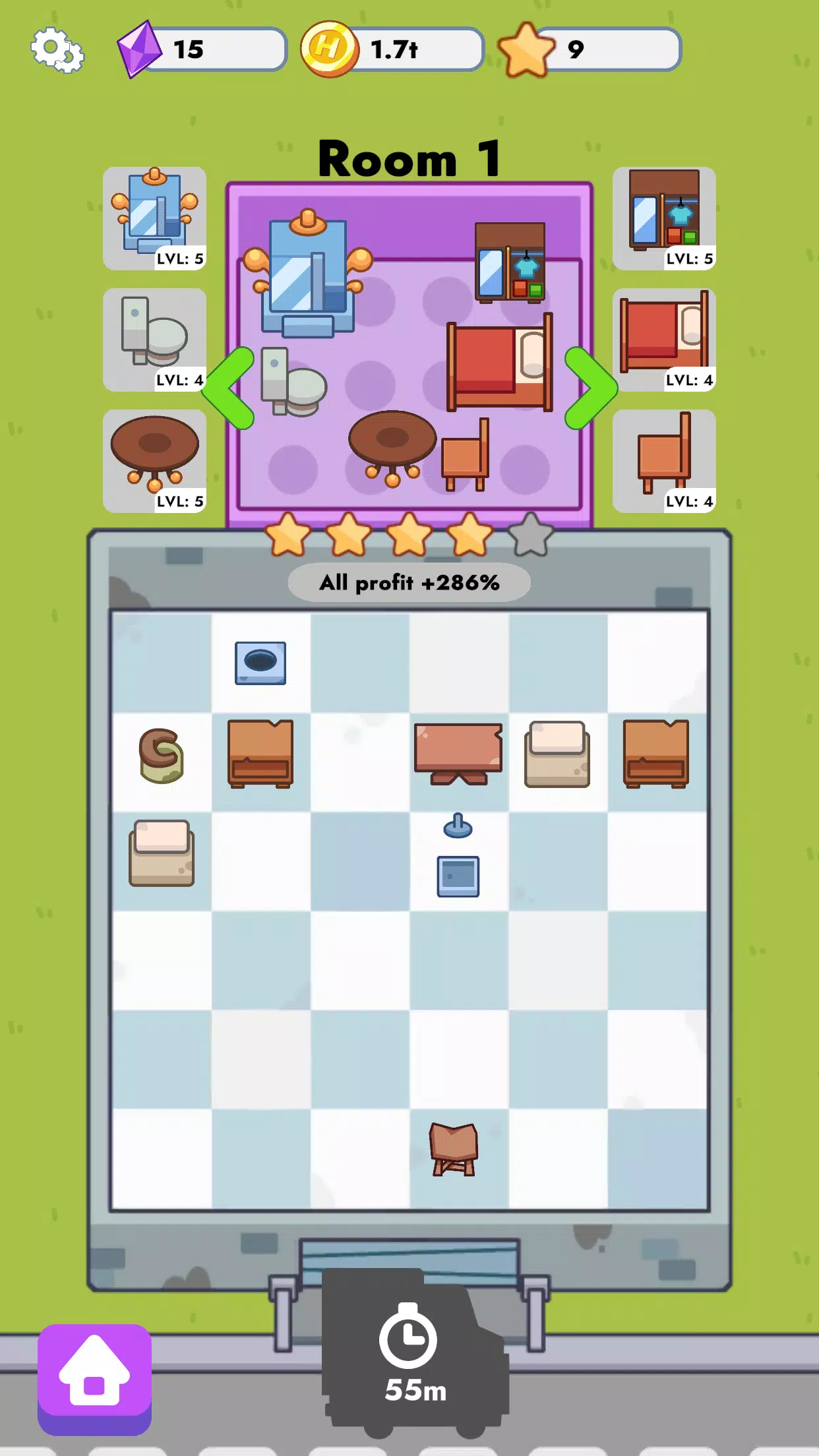 Royal Hotel: idle game应用截图第2张
