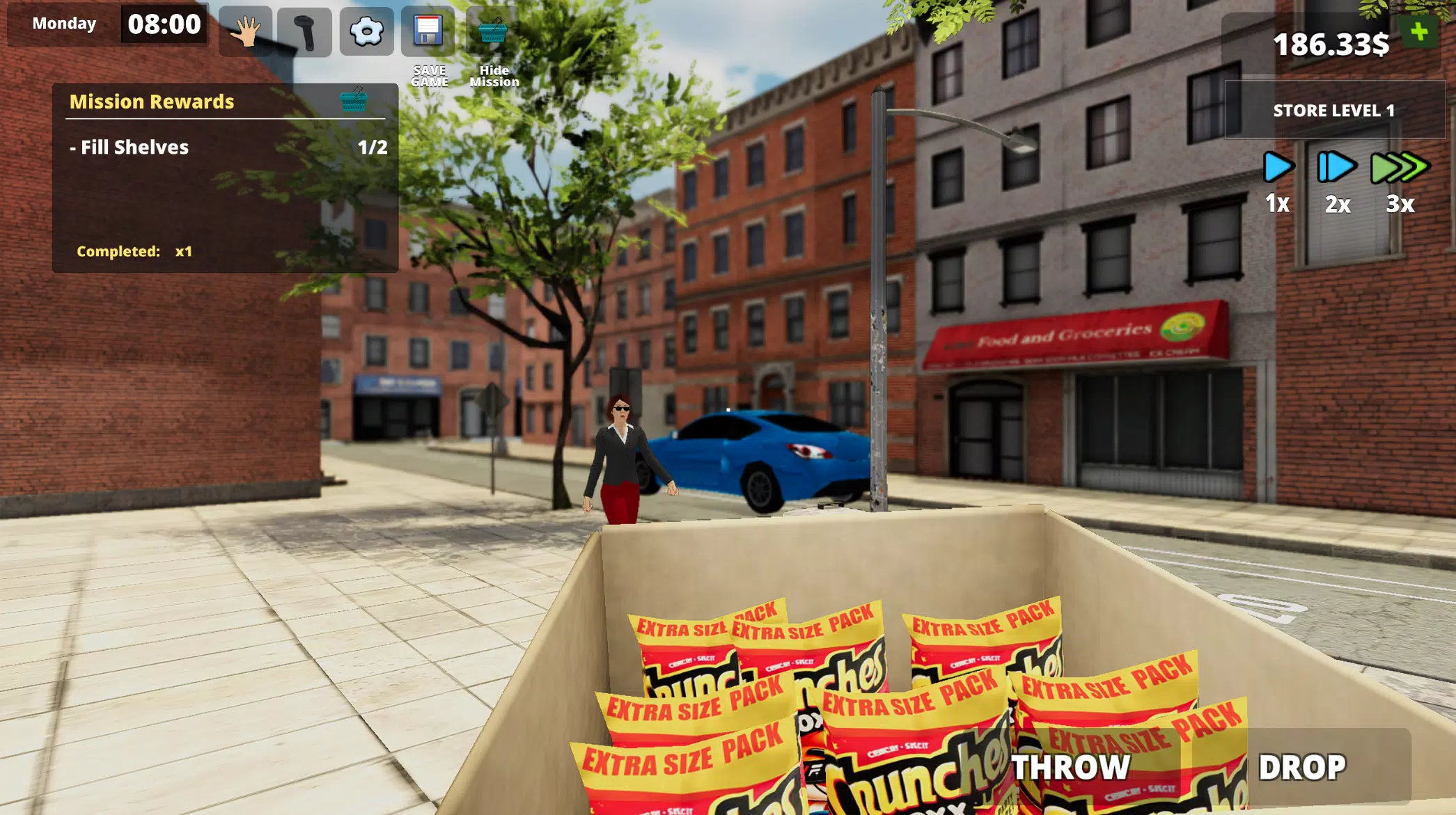 Schermata Retail Supermarket Simulator 1