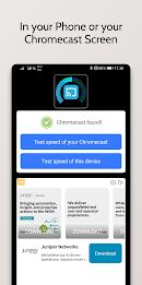 Cast Speed Test for Chromecast Screenshot 1