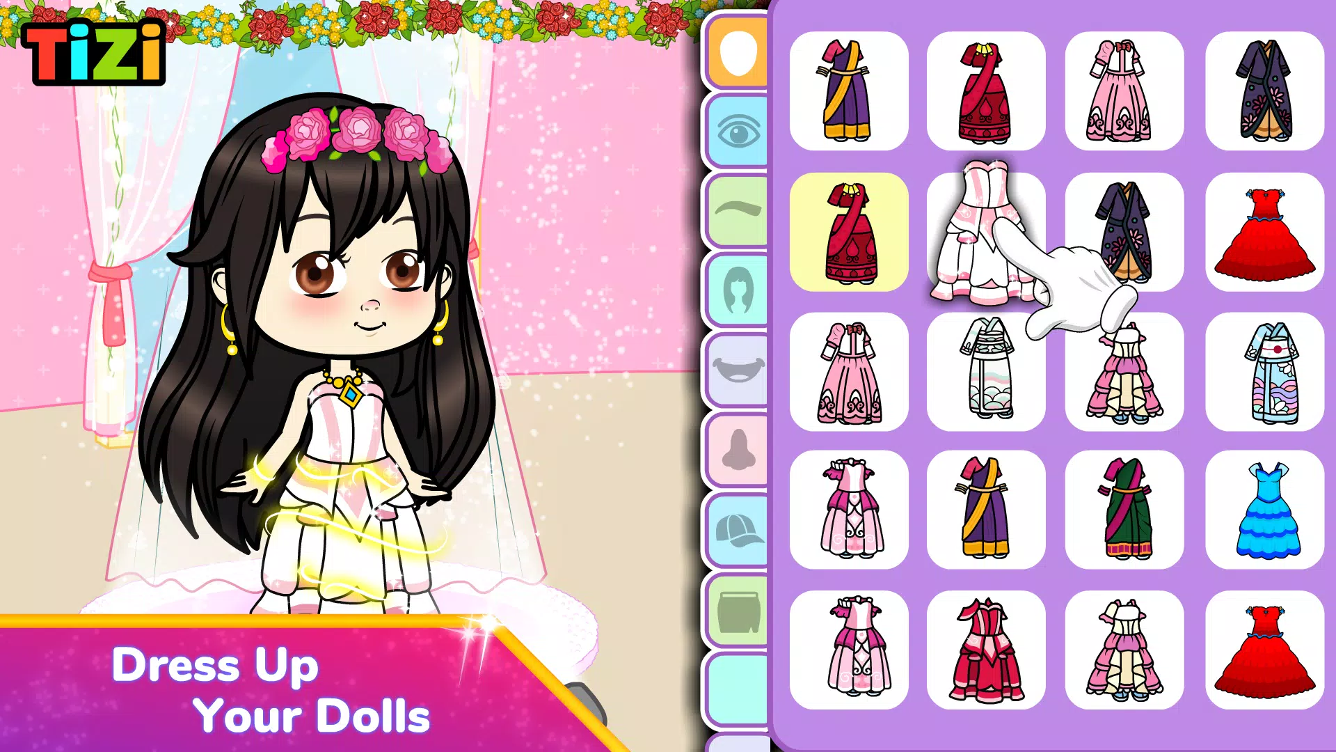 Tizi Town: Doll Dress Up Games スクリーンショット 1