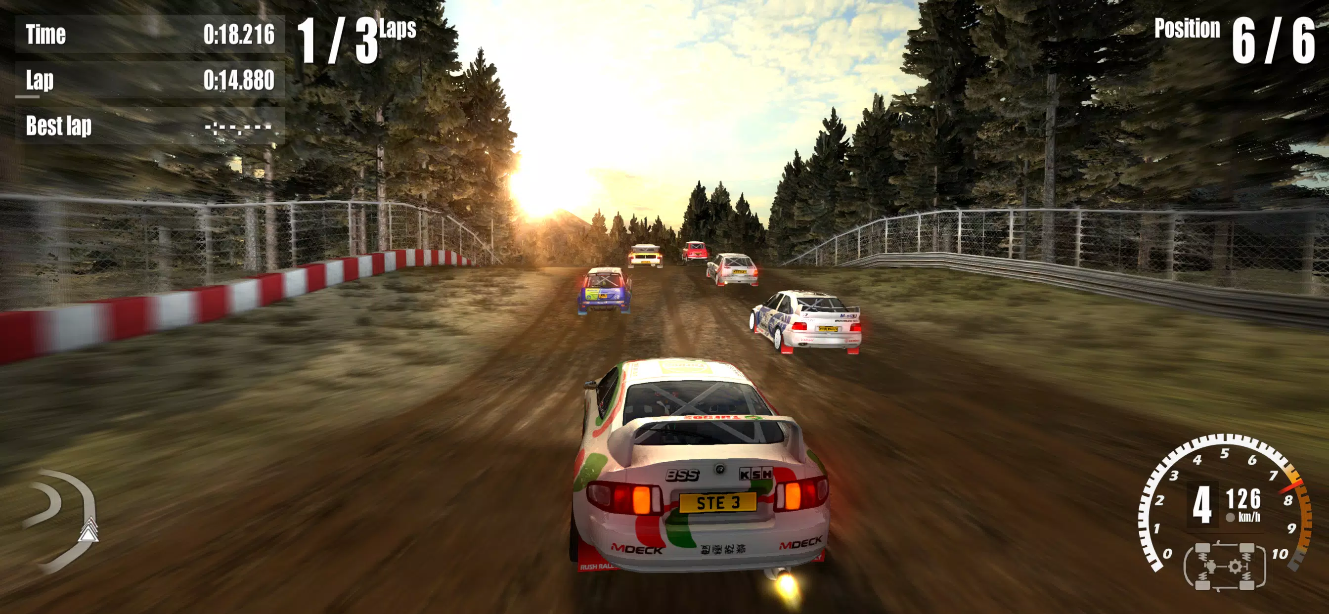 Rush Rally 3 Demo Captura de pantalla 3