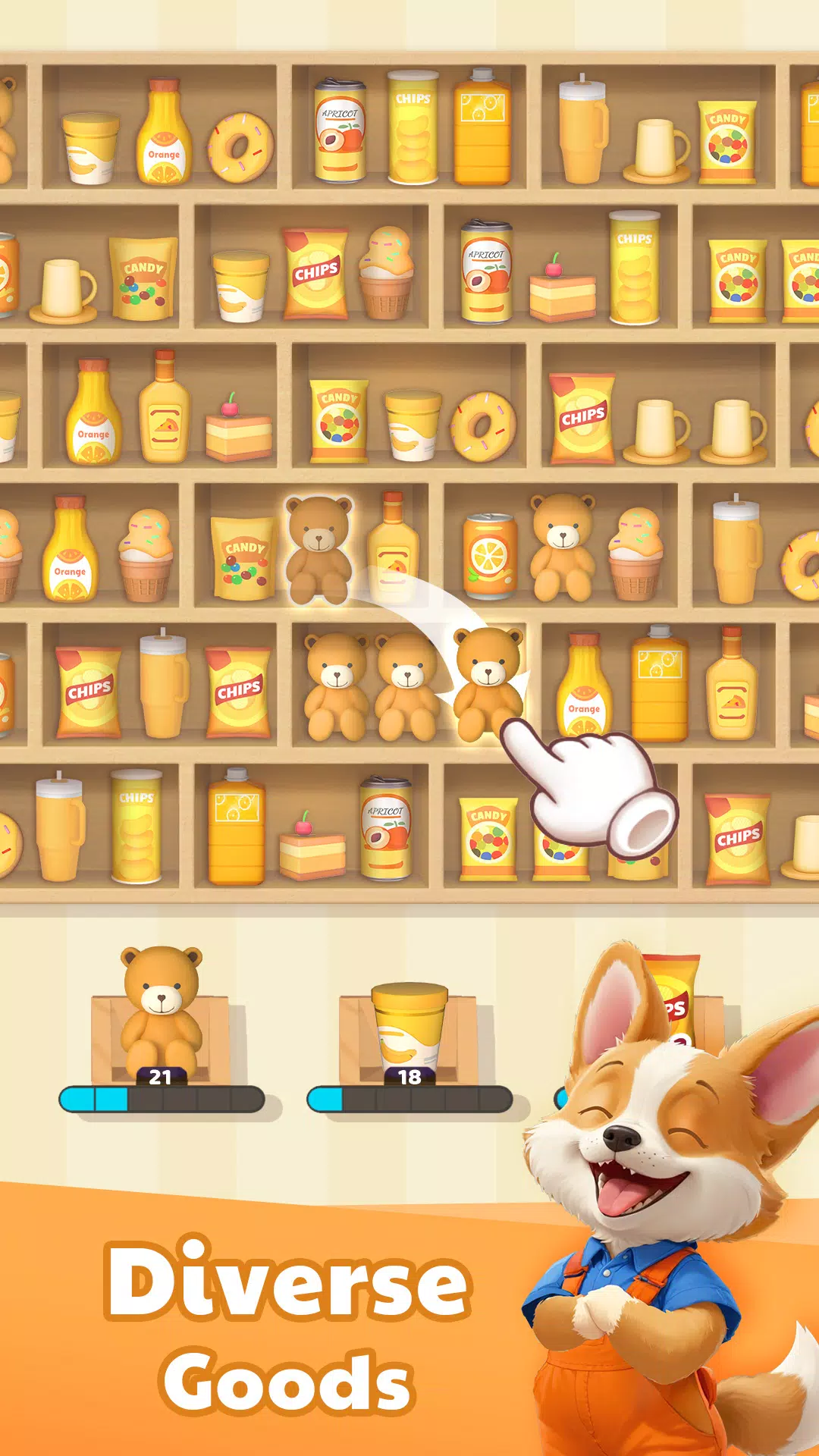 3D Goods Store: Sorting Games Zrzut ekranu 1