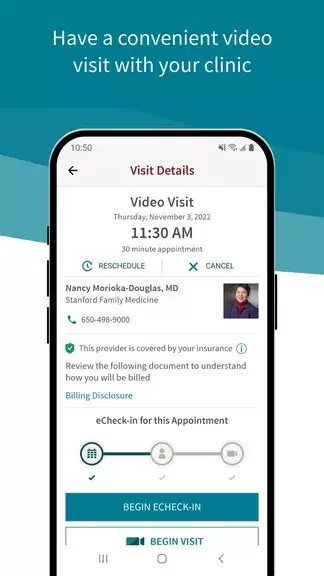 Stanford Health Care MyHealth স্ক্রিনশট 1