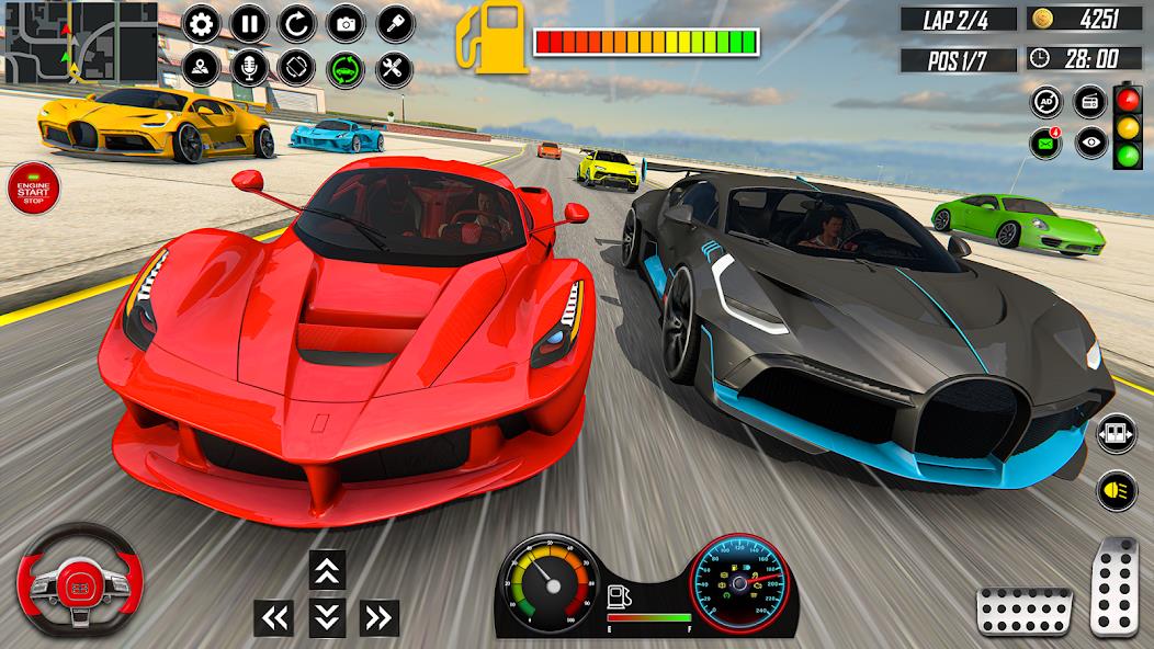 Car Racing Games 3D: Car Games Mod Capture d'écran 0