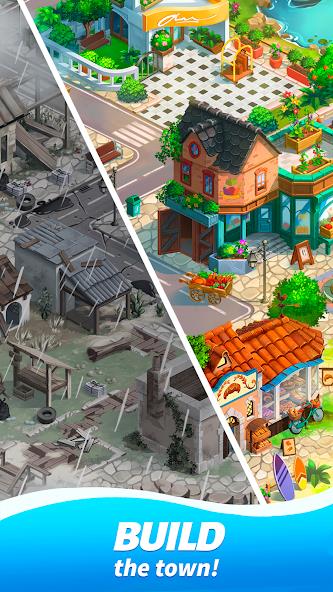 Travel Town - Merge Adventure Mod Tangkapan skrin 2