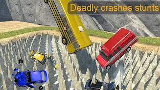 Beam Drive Crash Death Stair C Screenshot 1