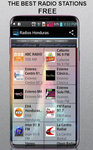 Radios Honduras Screenshot 1