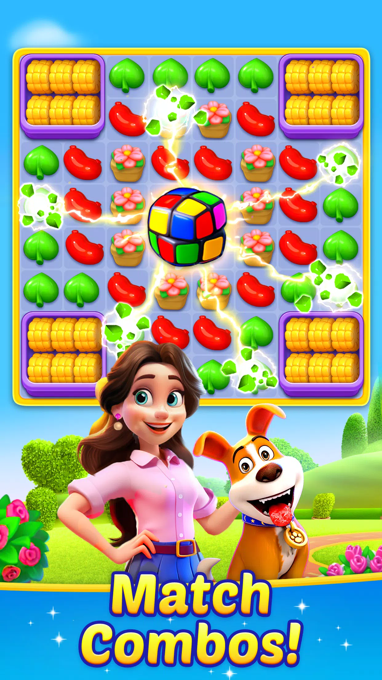 Puppy Match Captura de tela 0