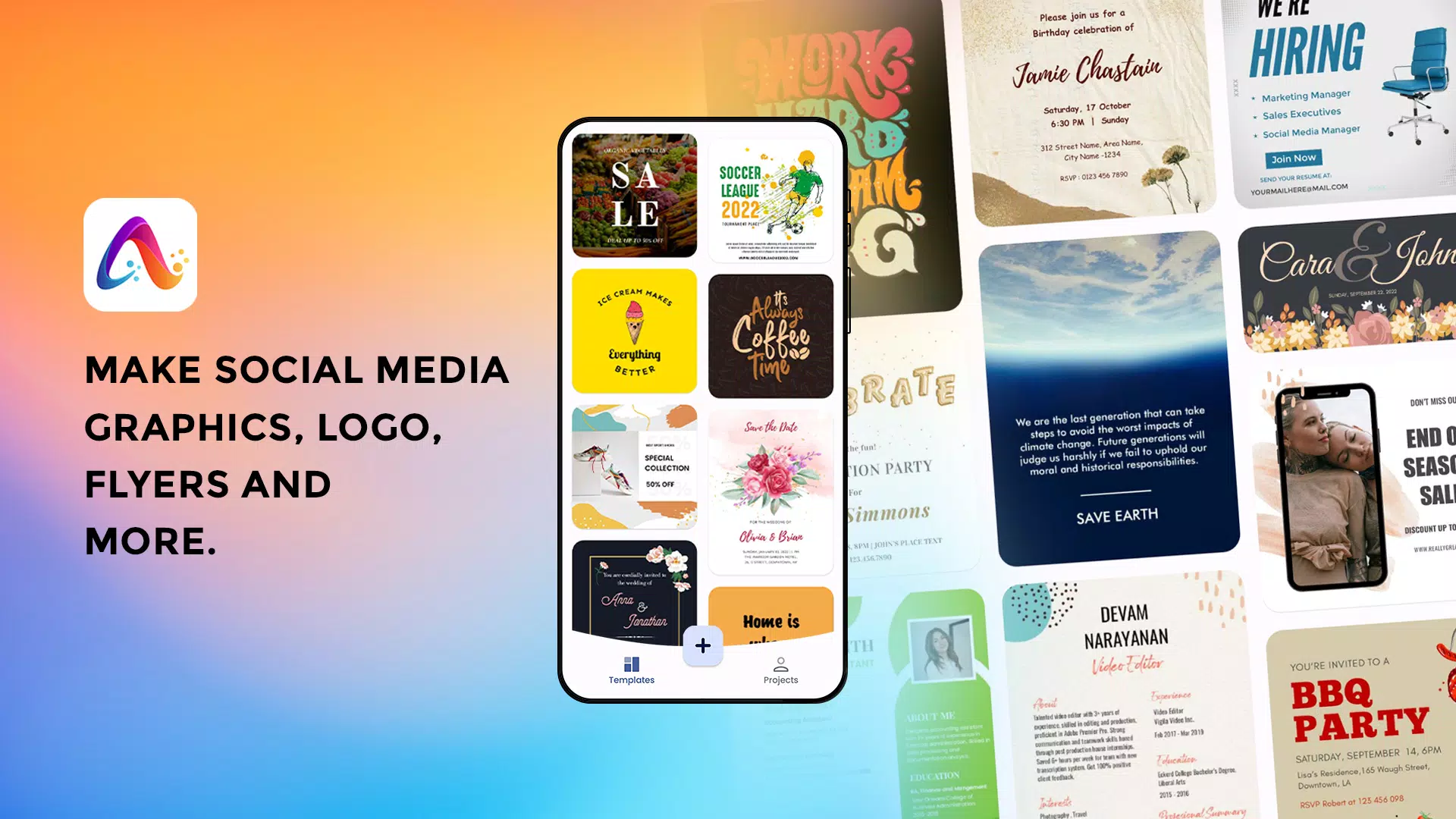 Poster Maker - Flyers Design 스크린샷 0