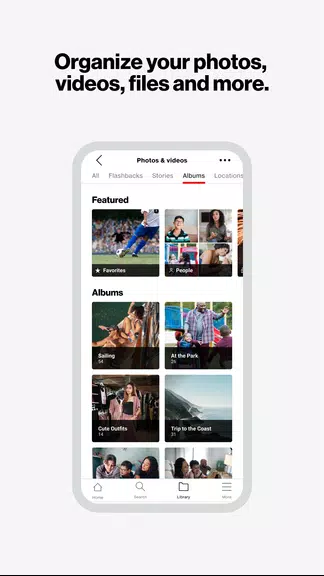 Verizon Cloud Captura de tela 2